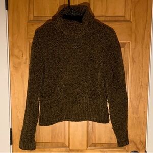Cozy Brown Turtleneck Sweater